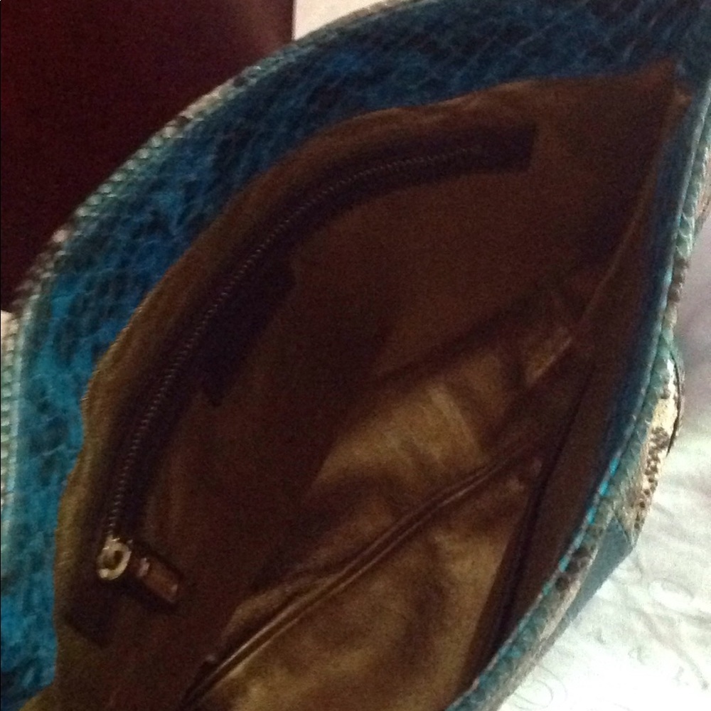 Michael Kors Aqua Python Purse - image 4
